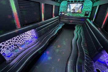 Jurupa Valley Limo Bus Interior
