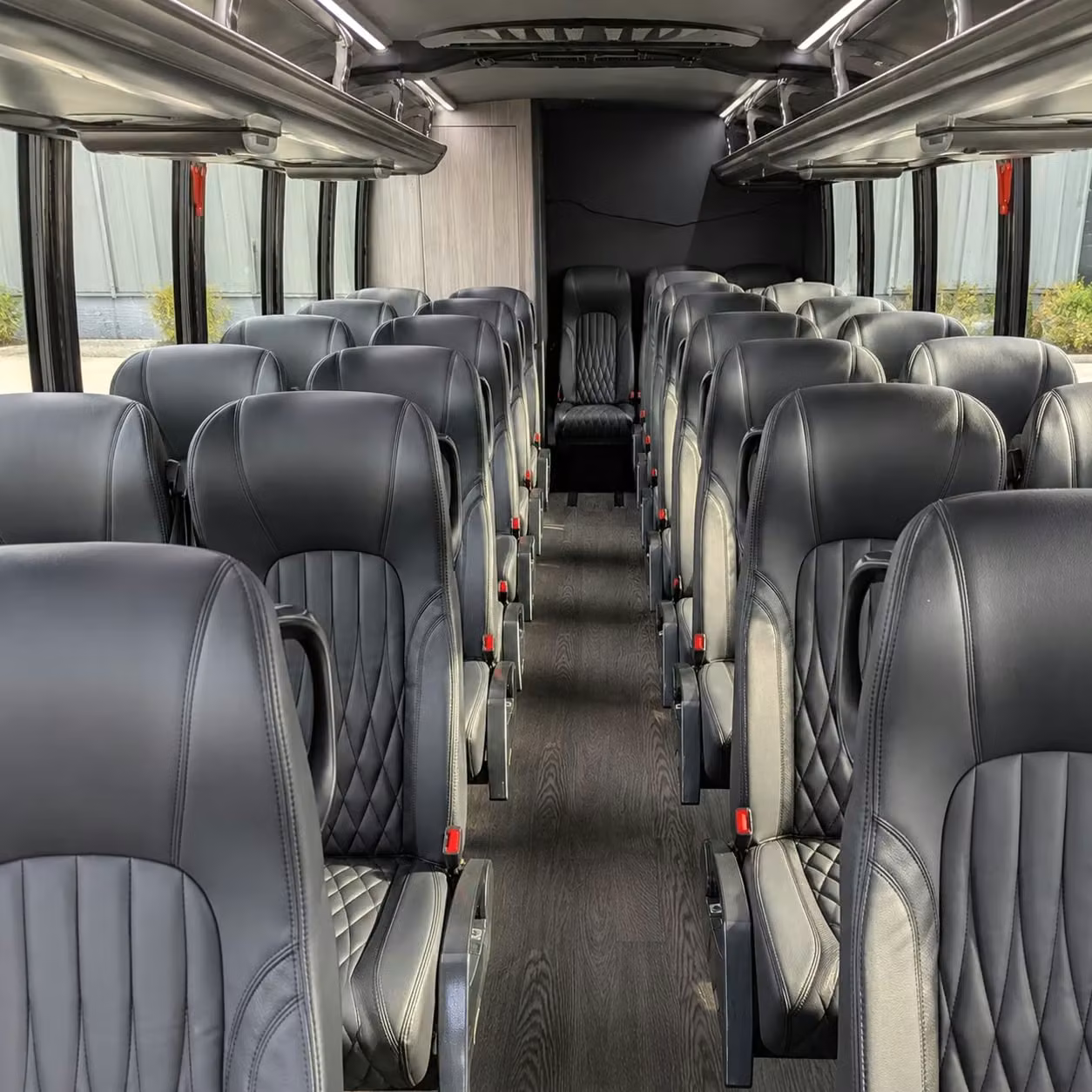25 passenger minibus inside