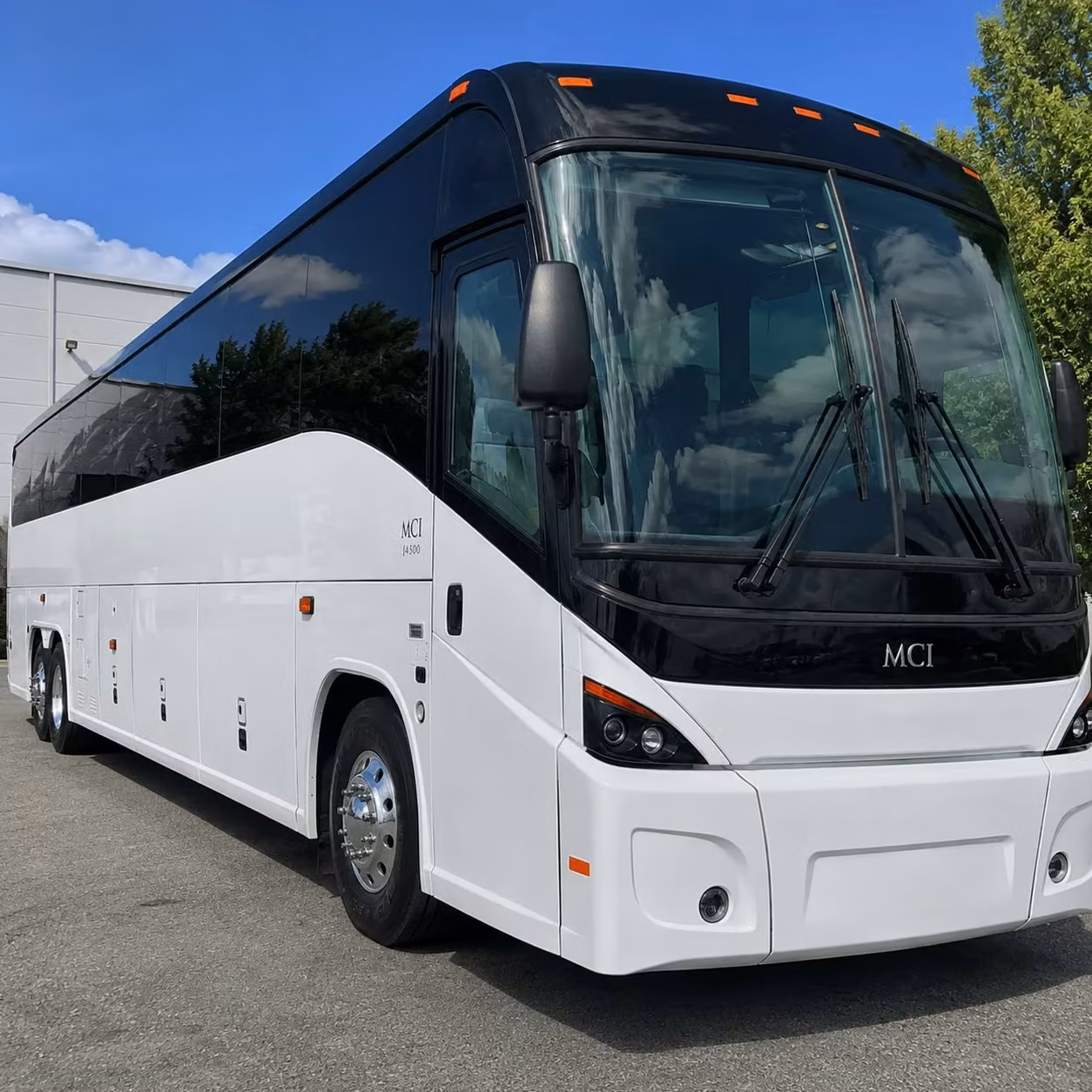 jurupa valley charter bus rental exterior