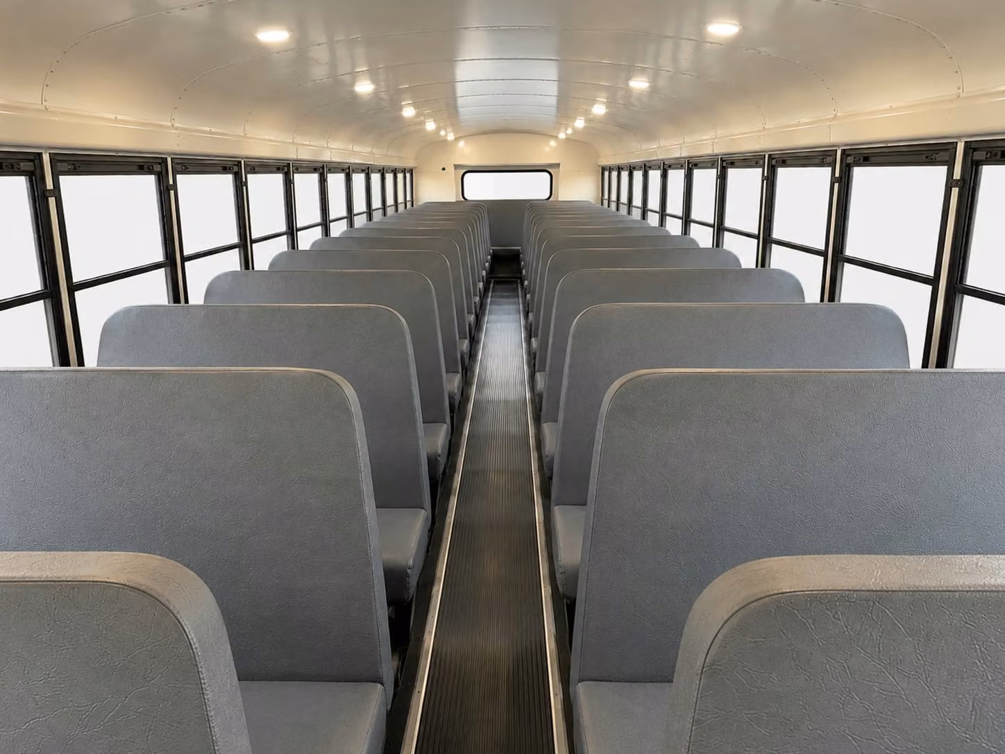school bus interior