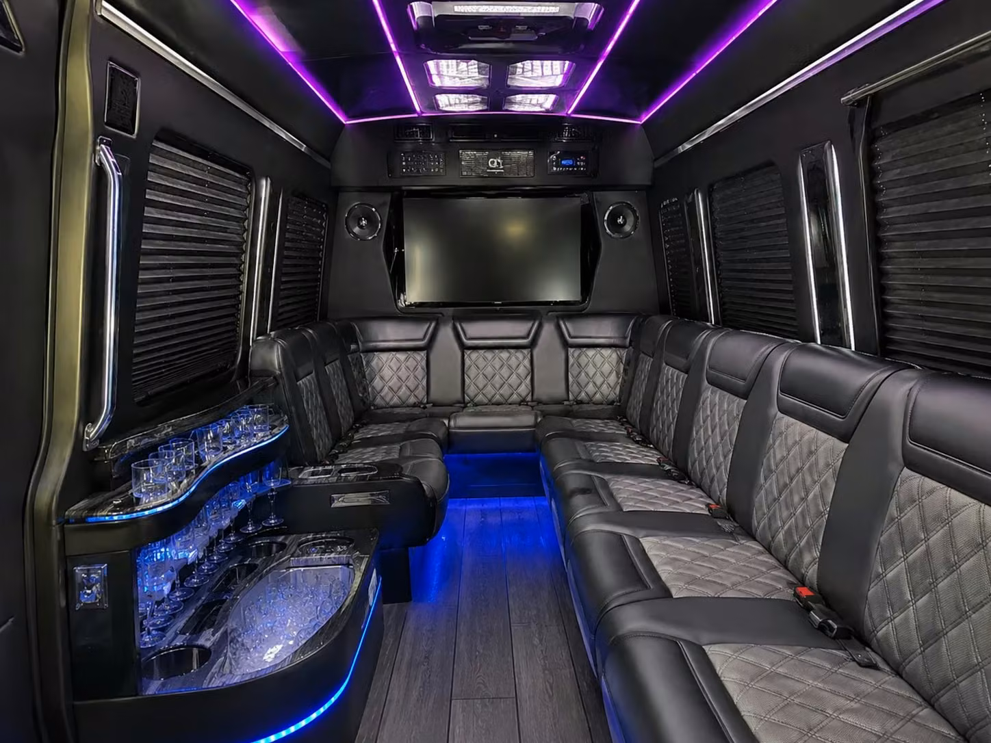 sprinter limousine inside