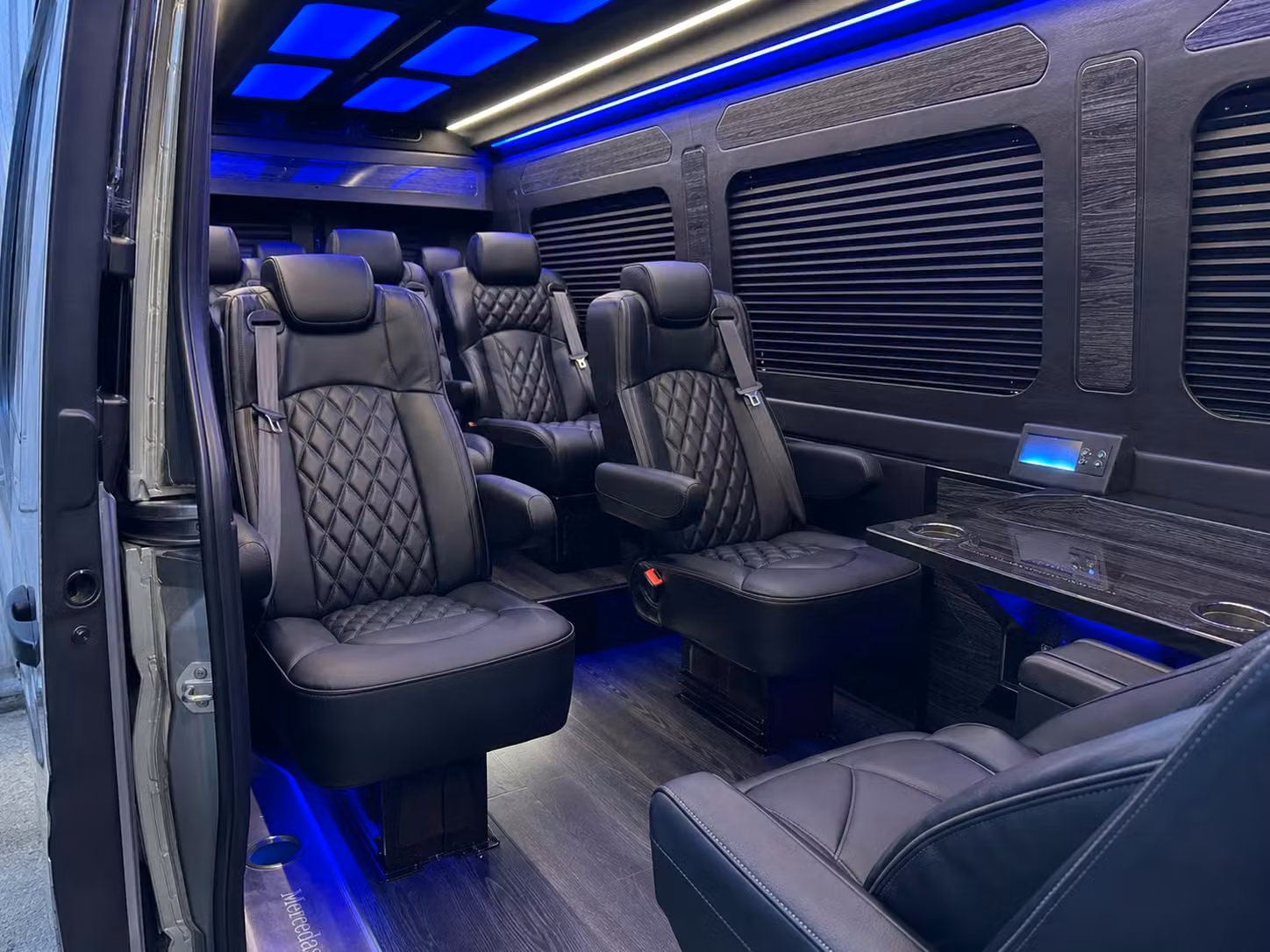 sprinter van transportation for groups and events across jurupa valley